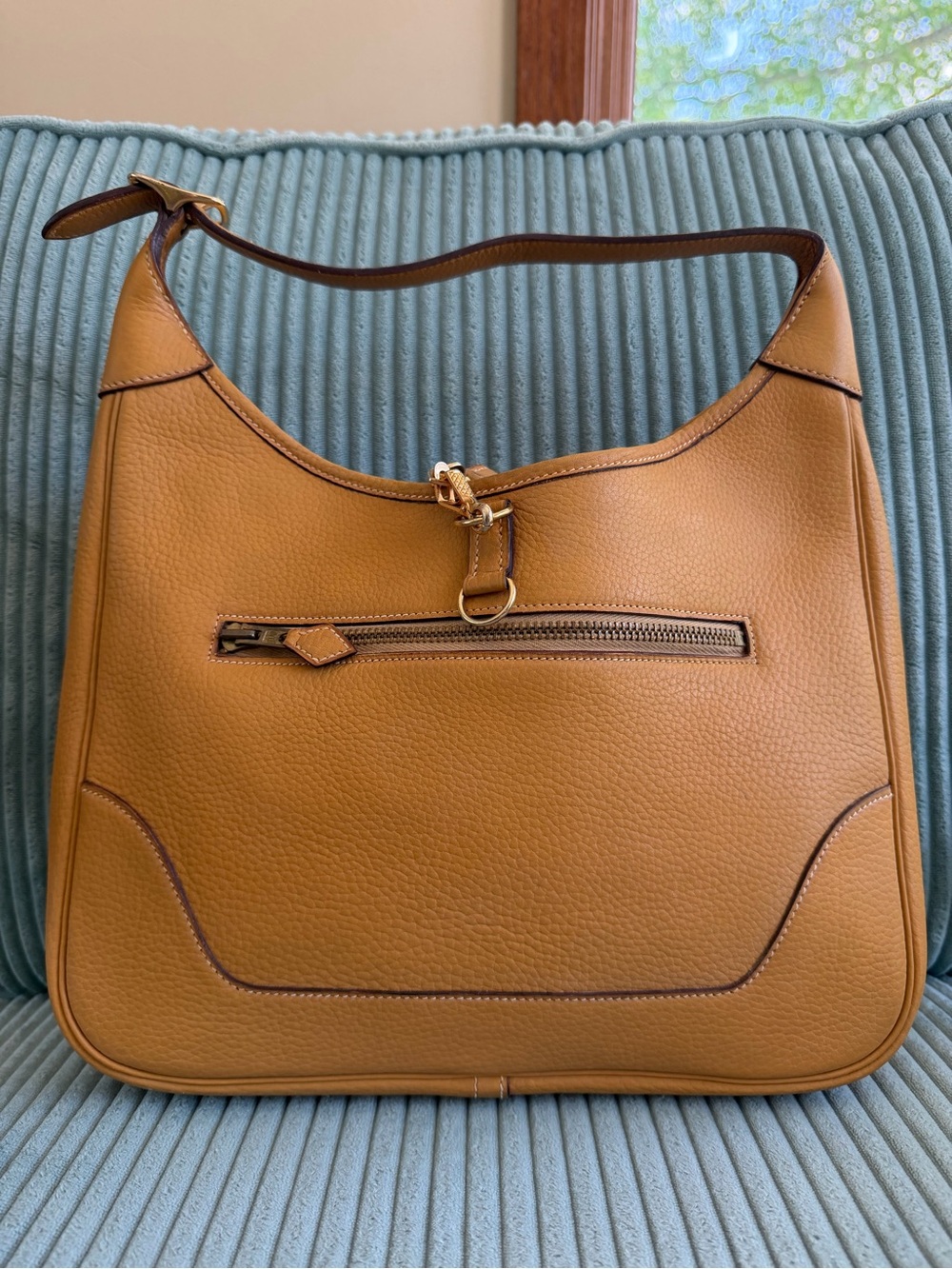 Hermes Trim Hobo Shoulder Bag